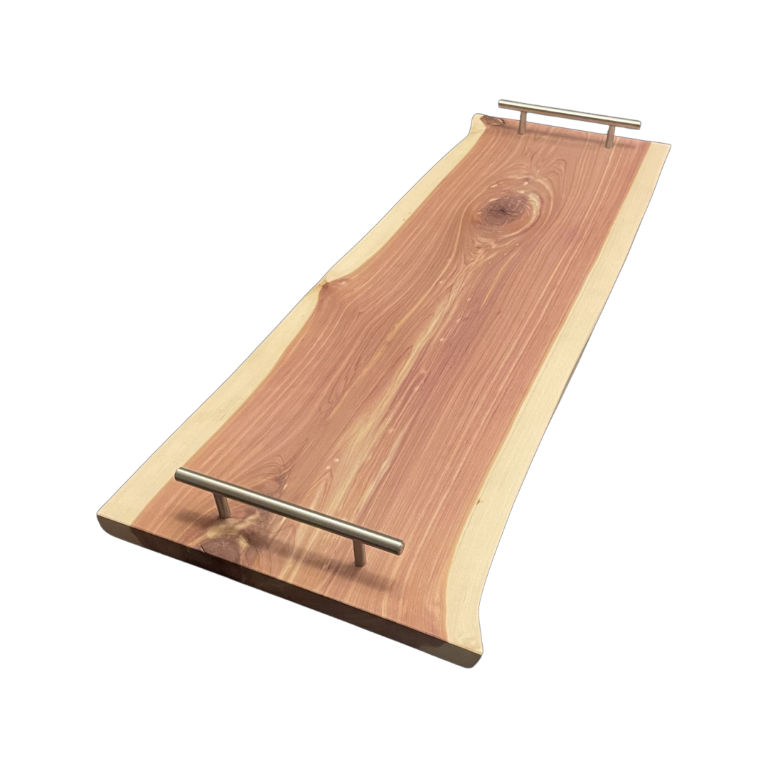 27"x10" Aromatic Cedar Charcuterie Board