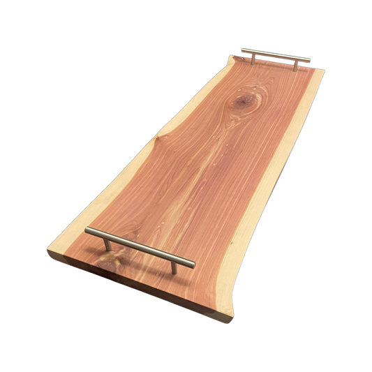 27"x10" Aromatic Cedar Charcuterie Board